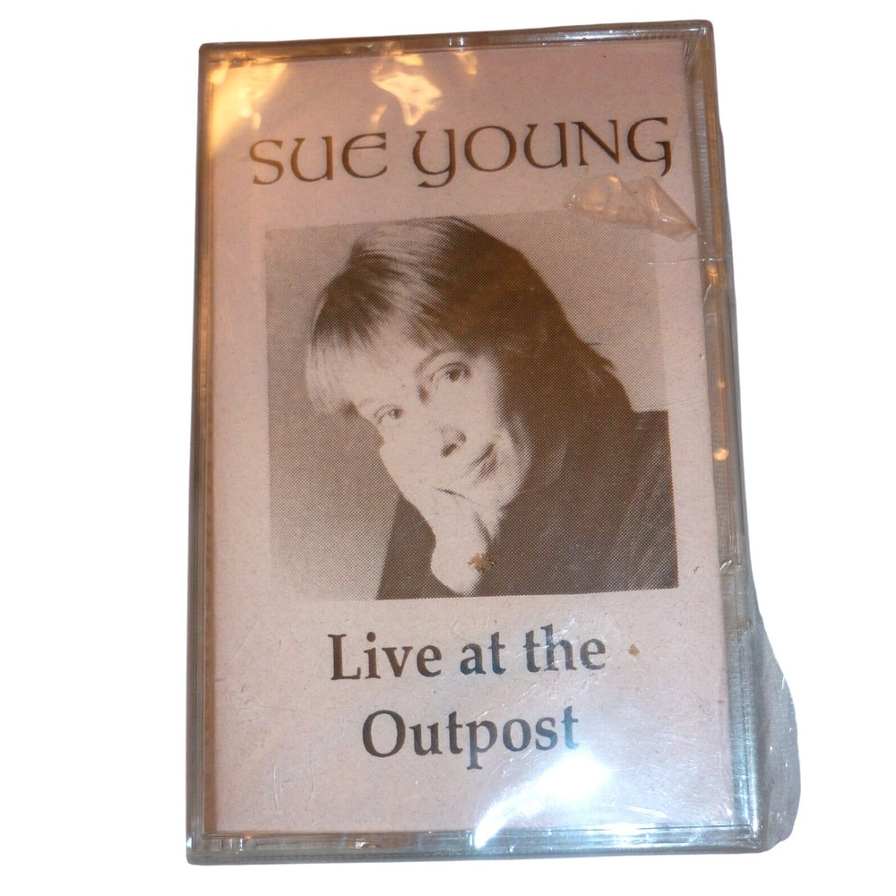 Rare‎ Sealed Cassette Tape 1992 Sue Young Live at the Outpost Folk Pajaro Libre